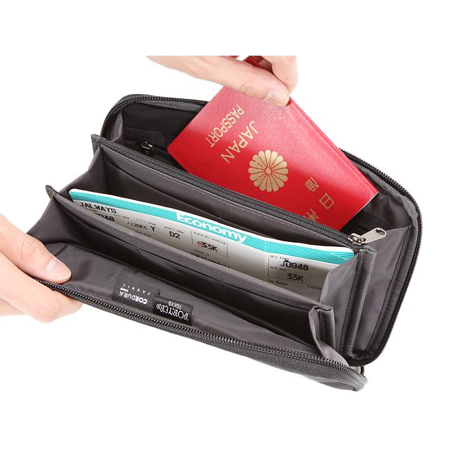 ポーター ディル トラベルウォレット 653-09110 財布 長財布 パスポートケース メンズ ブランド ラウンドファスナー 軽量 吉田カバン PORTER DILL | DILL（PORTER） | 06