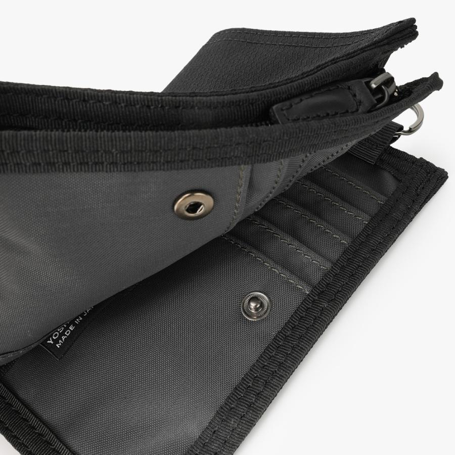 ポーター ディル ウォレット(L) 653-09755 PORTER DILL 吉田カバン 財布 二つ折り財布 ミドルウォレット L字ファスナー メンズ レディース ブランド 日本製 | PORTER | 09