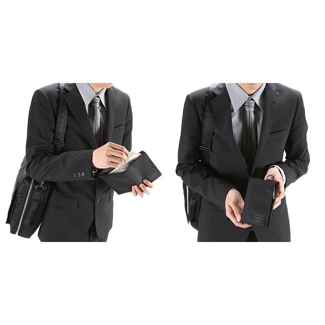 ポーター ディル ウォレット(L) 653-09755 財布 二つ折り財布 ミドル財布 軽量 薄型 薄い財布 L字ファスナー スリム メンズ レディース 吉田カバン PORTER DILL | DILL（PORTER） | 02