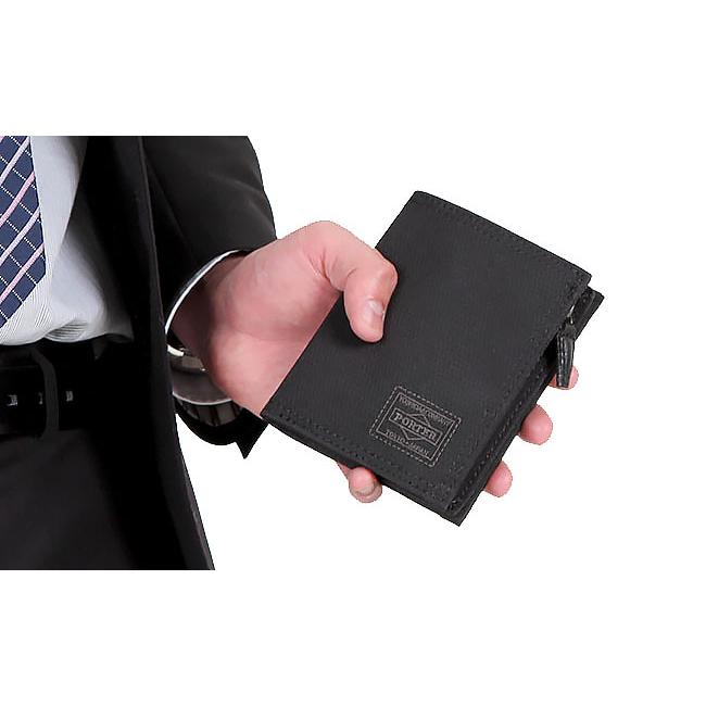 PORTER【DILL】 二つ折り財布 ブラック DILL(ディル) WALLET(S) | 吉田カバンホームページ | YOSHIDA & Co.