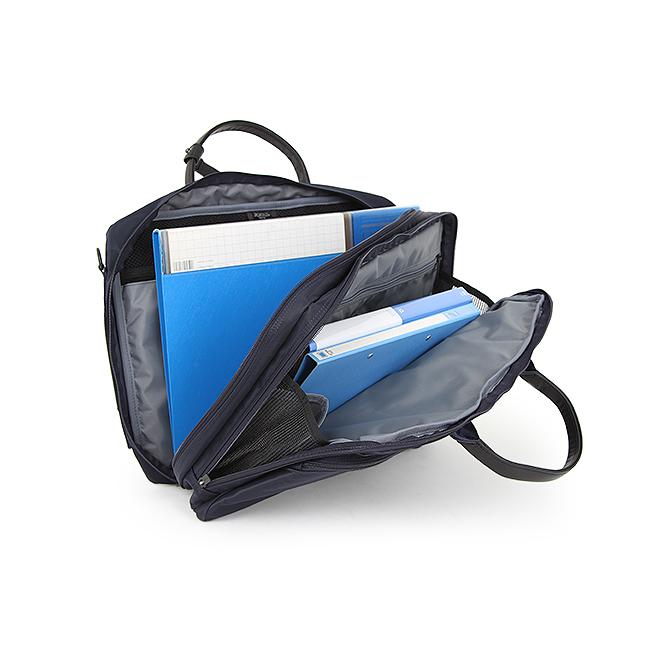 ポーター タイム 3WAYブリーフケース 655-06166 ビジネスバッグ メンズ 50代 40代 通勤 撥水 大容量 大きめ ブランド 吉田カバン PORTER | TIME（PORTER） | 07