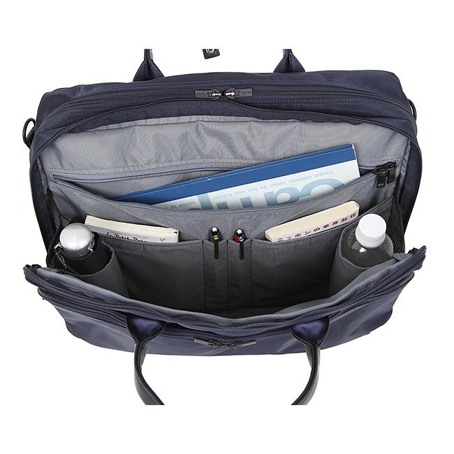 ポーター タイム 3WAYブリーフケース 655-06166 ビジネスバッグ メンズ 50代 40代 通勤 撥水 大容量 大きめ ブランド 吉田カバン PORTER | TIME（PORTER） | 08