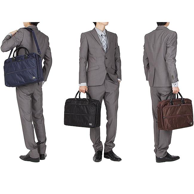 極美品‼️porter time 2way ブリーフケース　ポータータイム TIME(タイム) 2WAY BRIEFCASE(L) | 吉田カバンホームページ