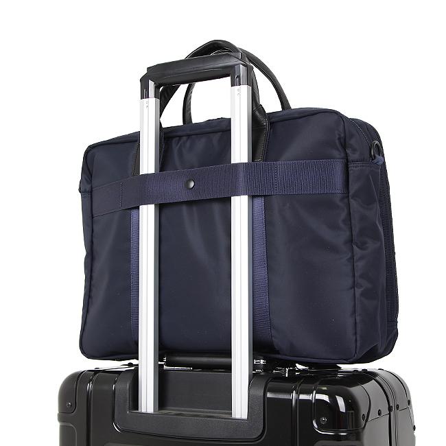 ポーター タイム 2WAYブリーフケース(L) 655-06167 ビジネスバッグ メンズ 50代 40代 通勤 撥水 大容量 大きめ 吉田カバン PORTER | TIME（PORTER） | 11