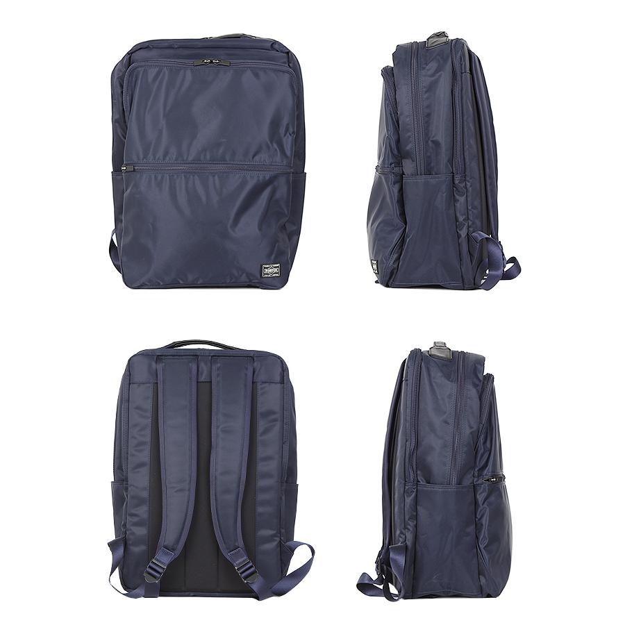 ポーター タイム デイパック 655-06169 ビジネスリュック メンズ 50代 40代 ビジネスバッグ 通勤 軽量 撥水 大容量 大きめ 吉田カバン PORTER | TIME（PORTER） | 06