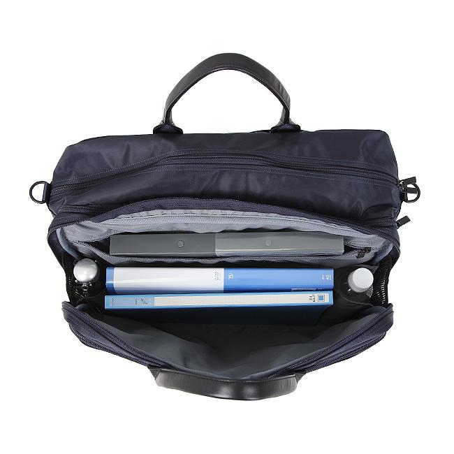 ポーター タイム 2WAYオーバーナイトブリーフケース(L) 655-08294 ビジネスバッグ メンズ 50代 40代 通勤 撥水 大容量 大きめ 吉田カバン PORTER | TIME（PORTER） | 08