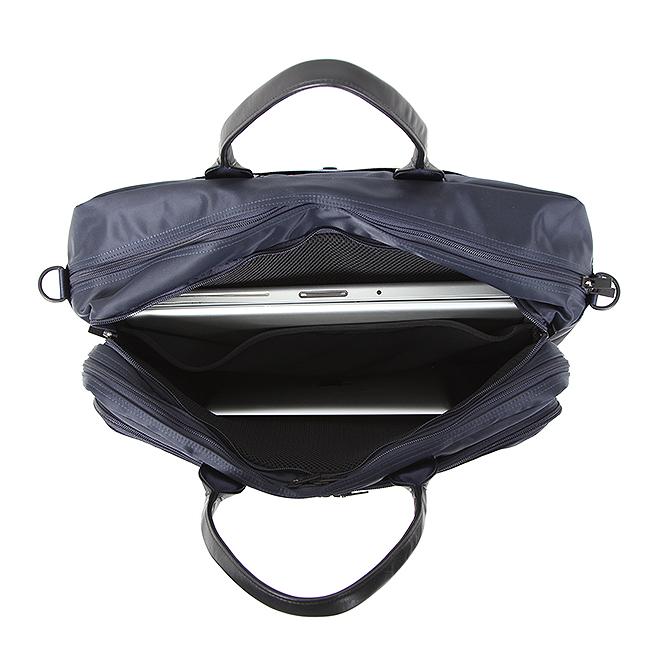 ポーター タイム 2WAYオーバーナイトブリーフケース(L) 655-08294 ビジネスバッグ メンズ 50代 40代 通勤 撥水 大容量 大きめ 吉田カバン PORTER | TIME（PORTER） | 09