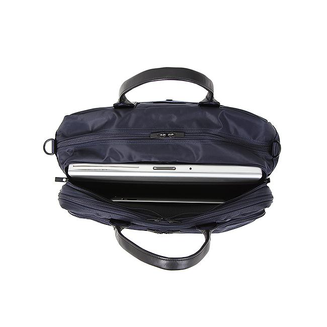 ポーター タイム 2WAYオーバーナイトブリーフケース(S) 655-08295 ビジネスバッグ メンズ 50代 40代 通勤 撥水 大容量 大きめ 吉田カバン PORTER | TIME（PORTER） | 09