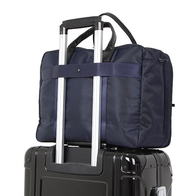 ポーター タイム 2WAYオーバーナイトブリーフケース(S) 655-08295 ビジネスバッグ メンズ 50代 40代 通勤 撥水 大容量 大きめ 吉田カバン PORTER | TIME（PORTER） | 11