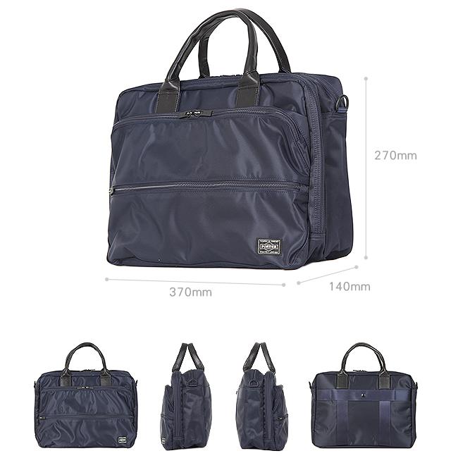 ポーター タイム 2WAYブリーフケース(S) 655-08297 ビジネスバッグ メンズ 50代 40代 通勤 撥水 大容量 大きめ 吉田カバン PORTER | TIME（PORTER） | 05