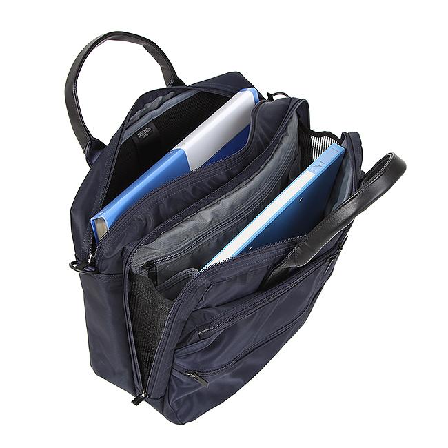 ポーター タイム 2WAYブリーフケース(S) 655-08297 ビジネスバッグ メンズ 50代 40代 通勤 撥水 大容量 大きめ 吉田カバン PORTER | TIME（PORTER） | 07