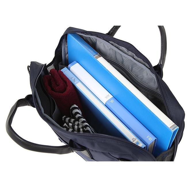 ポーター タイム 2WAYブリーフケース(L) 655-08298 ビジネスバッグ メンズ 50代 40代 通勤 撥水 薄型 大容量 大きめ スリム 吉田カバン PORTER | TIME（PORTER） | 08