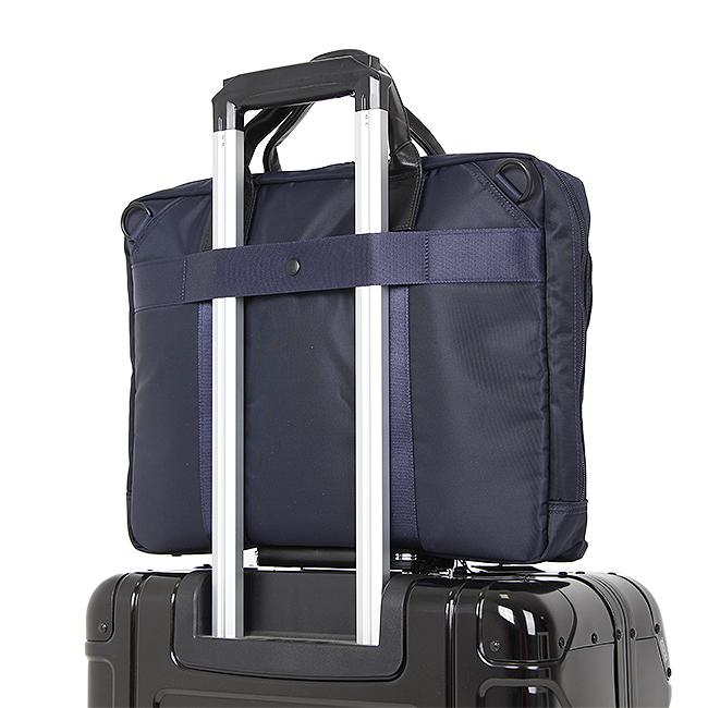 ポーター タイム 2WAYブリーフケース(L) 655-08298 ビジネスバッグ メンズ 50代 40代 通勤 撥水 薄型 大容量 大きめ スリム 吉田カバン PORTER | TIME（PORTER） | 11