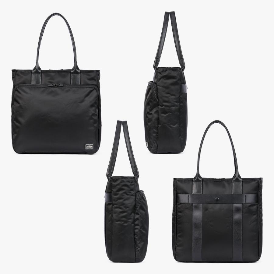 ポーター タイム トートバッグ 655-1787 PORTER TIME 吉田カバン バッグ ビジネストートバッグ メンズ レディース ナイロン ブランド 日本製 自立 肩掛け A4 B4 | PORTER | 06