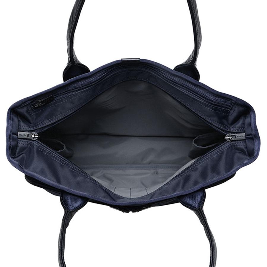 ポーター タイム トートバッグ 655-1787 PORTER TIME 吉田カバン バッグ ビジネストートバッグ メンズ レディース ナイロン ブランド 日本製 自立 肩掛け A4 B4 | PORTER | 09