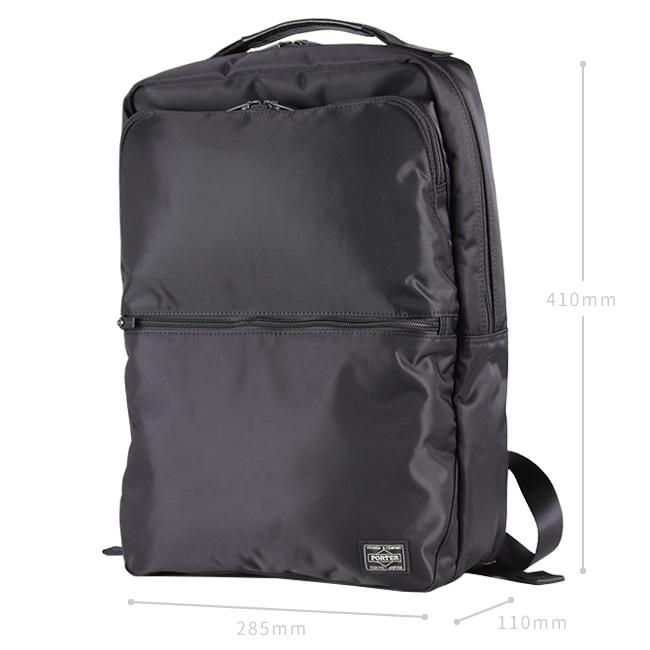 ポーター タイム デイパック 655-17875 ビジネスリュック メンズ 50代 40代 通勤 軽量 防水 撥水 薄型 スリム 12L ビジネスバッグ ブランド 吉田カバン PORTER | TIME（PORTER） | 05