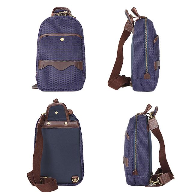 最大42% 1/15限定 マッカモン ボディバッグ ボディーバッグ 刺子 680902 メンズ レディース 在庫限り | MAKKAMON | 03