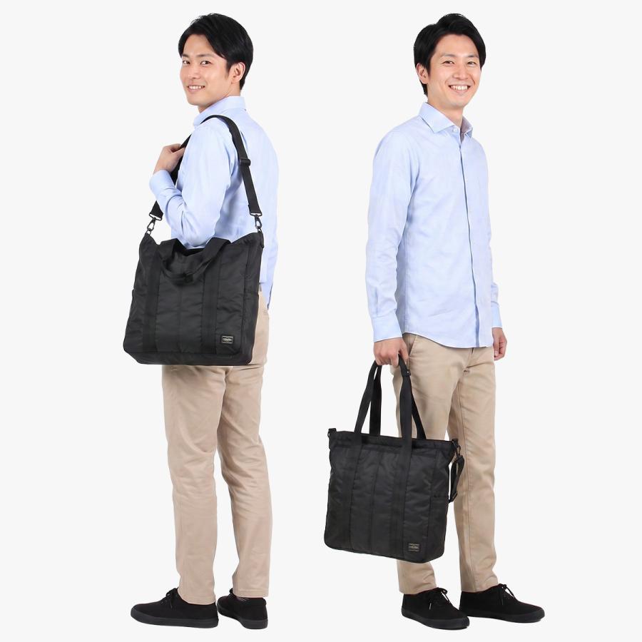 ポーター フラッシュ 2WAY トートバッグ 689-05937 PORTER FLASH 吉田カバン バッグ メンズ レディース ブランド ナイロン 軽量 大容量 ショルダー 2WAY A4 B4 | FLASH（PORTER） | 07