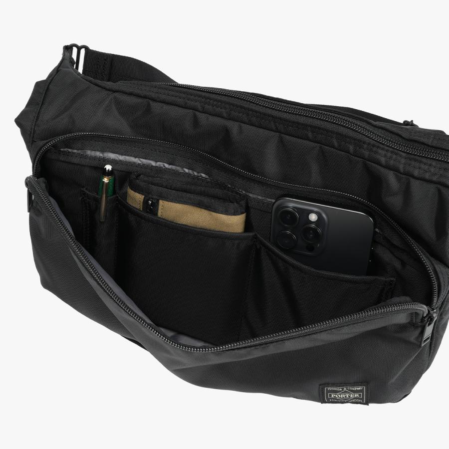 ポーター フラッシュ ショルダーバッグ 689-05938 PORTER FLASH 吉田カバン バッグ メンズ レディース ナイロン 大容量 軽量 斜めがけ かっこいい 大人 A4 | FLASH（PORTER） | 10