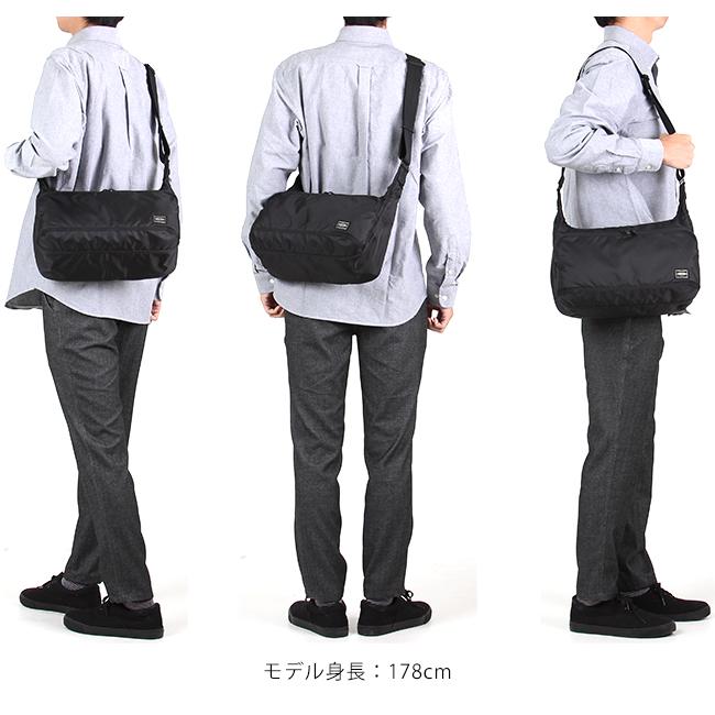 ポーター フラッシュ ショルダーバッグ 689-05938 PORTER FLASH 吉田カバン バッグ メンズ レディース ナイロン 大容量 軽量 斜めがけ かっこいい 大人 A4 | FLASH（PORTER） | 04