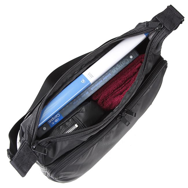 ポーター フラッシュ ショルダーバッグ 689-05938 メンズ レディース ブランド 斜めがけ 大きめ 大容量 軽量 撥水 舟形 吉田カバン PORTER | FLASH（PORTER） | 10