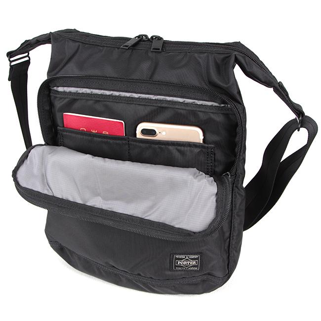 ポーター フラッシュ ショルダーバッグ 689-05939 PORTER FLASH 吉田カバン バッグ メンズ レディース ナイロン  大容量 斜めがけ かっこいい 大人 A4 | FLASH（PORTER） | 09