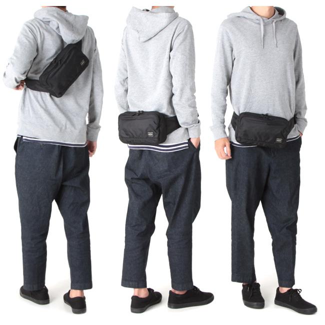 ポーター フラッシュ ウエストバッグ 689-05942 PORTER FLASH 吉田カバン バッグ ウエストポーチ ボディバッグ メンズ レディース ミニ 小さめ 斜めがけ 軽量 | FLASH（PORTER） | 07