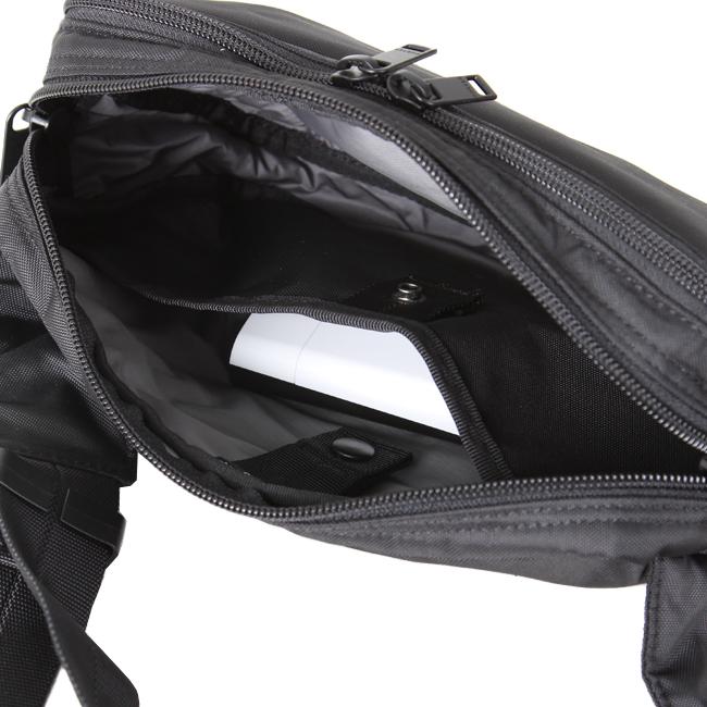 ポーター フラッシュ ウエストバッグ 689-05942 ボディバッグ メンズ ブランド ミニ 小さめ 斜めがけ 軽量 撥水 横型 横開き 吉田カバン PORTER | FLASH（PORTER） | 10