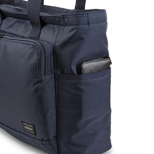 ポーター フラッシュ トートバッグ 689-05948 PORTER FLASH 吉田カバン バッグ メンズ レディース ナイロン ビジネス ファスナー付き 通勤 軽量 大容量 A4 | FLASH（PORTER） | 13