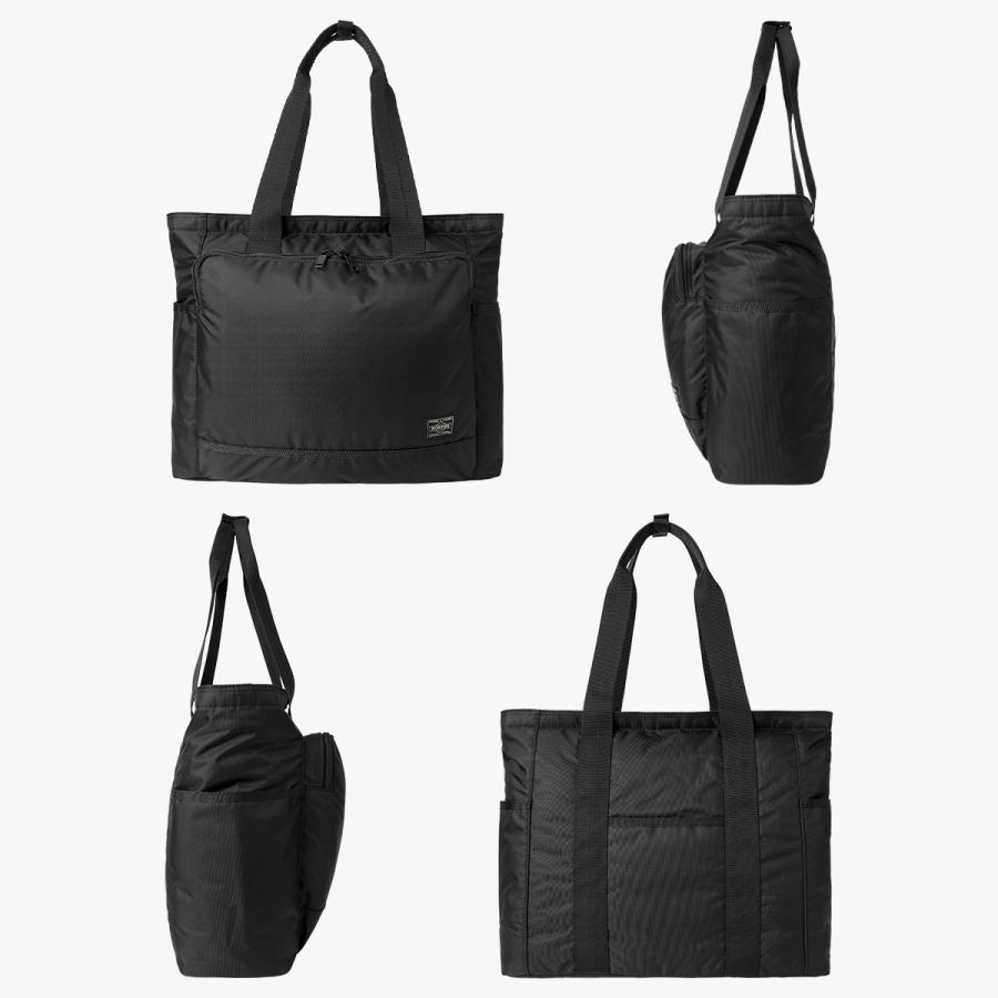 ポーター フラッシュ トートバッグ 689-05948 PORTER FLASH 吉田カバン バッグ メンズ レディース ナイロン ビジネス ファスナー付き 通勤 軽量 大容量 A4 | FLASH（PORTER） | 04