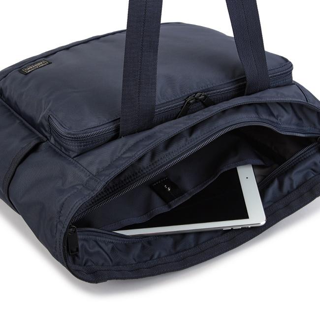 ポーター フラッシュ トートバッグ 689-05948 PORTER FLASH 吉田カバン バッグ メンズ レディース ナイロン ビジネス ファスナー付き 通勤 軽量 大容量 A4 | FLASH（PORTER） | 09