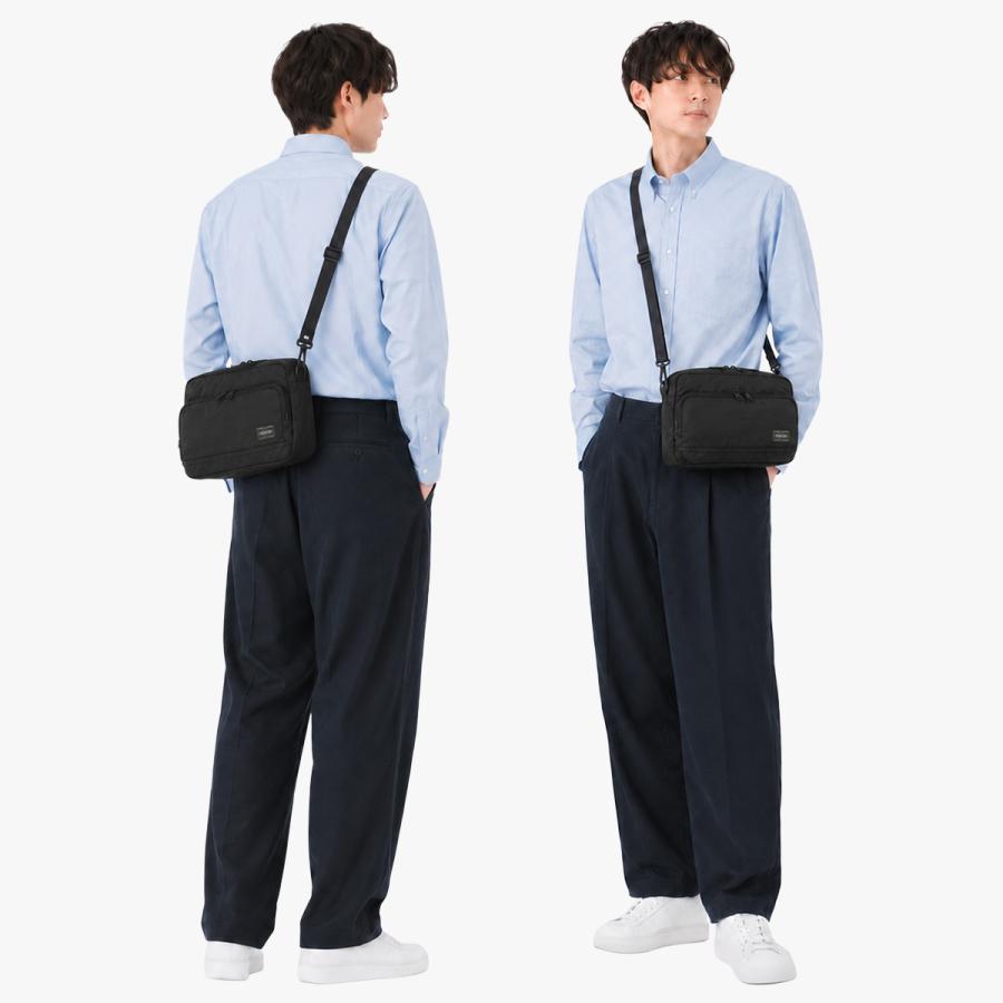 ポーター フラッシュ ショルダーバッグ 689-05949 PORTER FLASH 吉田カバン バッグ メンズ レディース ナイロン ブランド 斜めがけ 大人 軽量 日本製 | FLASH（PORTER） | 05