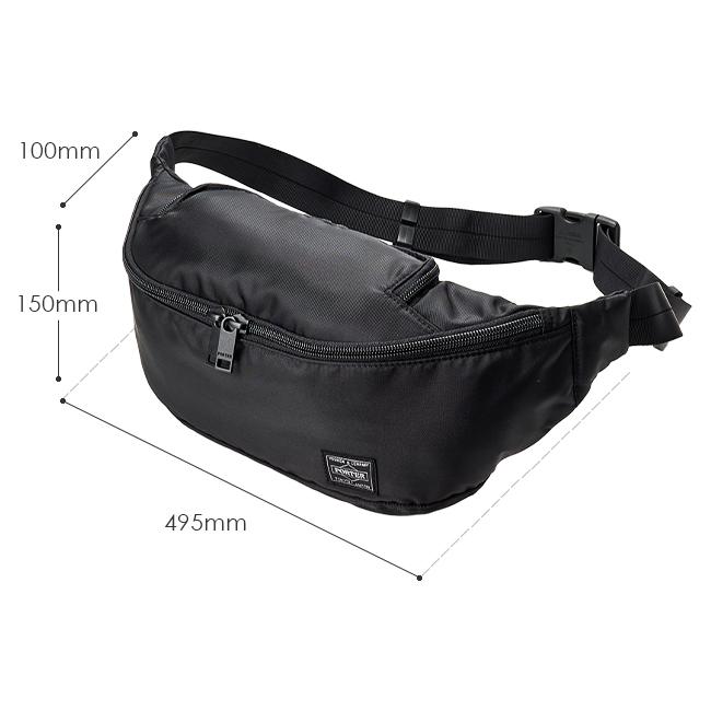 ポーター フラッシュ ウエストバッグ(L) 689-05952 ボディバッグ メンズ レディース ブランド 斜めがけ 軽量 横型 横開き 吉田カバン PORTER | FLASH（PORTER） | 05