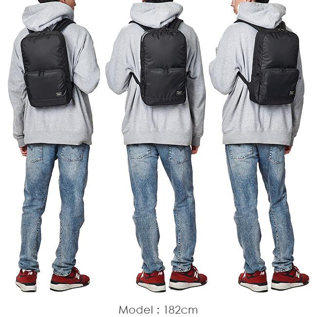 ポーター フラッシュ デイパック 689-05954 PORTER FLASH 吉田カバン リュック メンズ レディース ナイロン コンパクト ミニ 小さめ 軽量 日本製 A4 11Lの画像