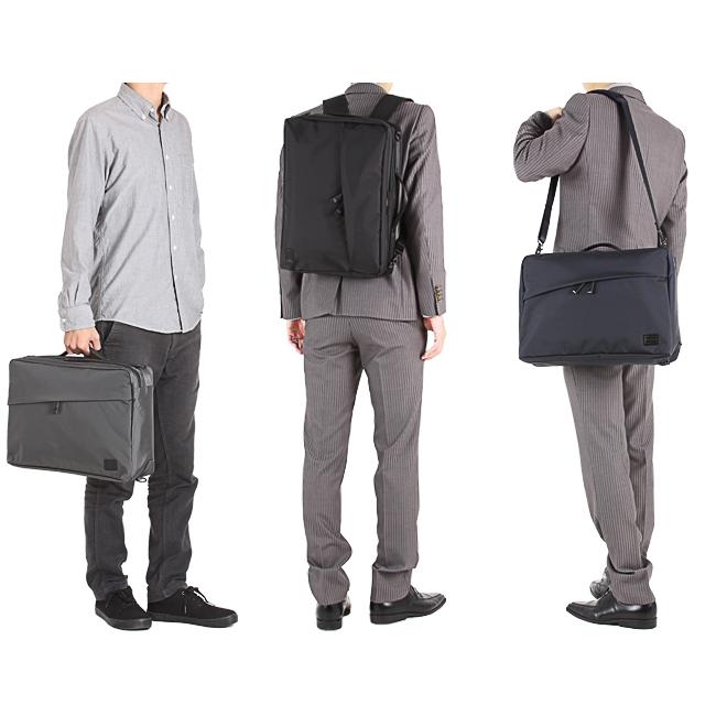 ポーター ビュー 3WAYブリーフケース 695-05758 ビジネスバッグ メンズ 50代 40代 通勤 大容量 大きめ ブランド 吉田カバン PORTER | VIEW（PORTER） | 06