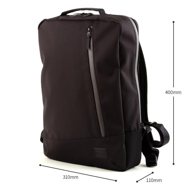 ポーター フューチャー デイパック 697-19683 ビジネスリュック メンズ 50代 40代 通勤 軽量 薄型 スリム 11L ビジネスバッグ ブランド 吉田カバン PORTER | FUTURE（PORTER） | 04