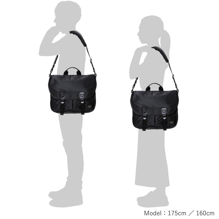 ポーター バウンス メッセンジャーバッグ 702-19902 PORTER BOUNCE 吉田カバン バッグ ショルダーバッグ メンズ レディース ブランド 大きめ 大容量 通勤 | PORTER | 02