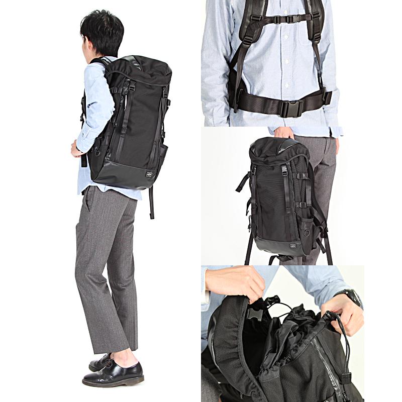 ポーター ヒート リュックサック 703-06301 バックパック メンズ レディース ブランド 大きめ 大容量 マグライト付属 28L 吉田カバン PORTER | HEAT（PORTER） | 08