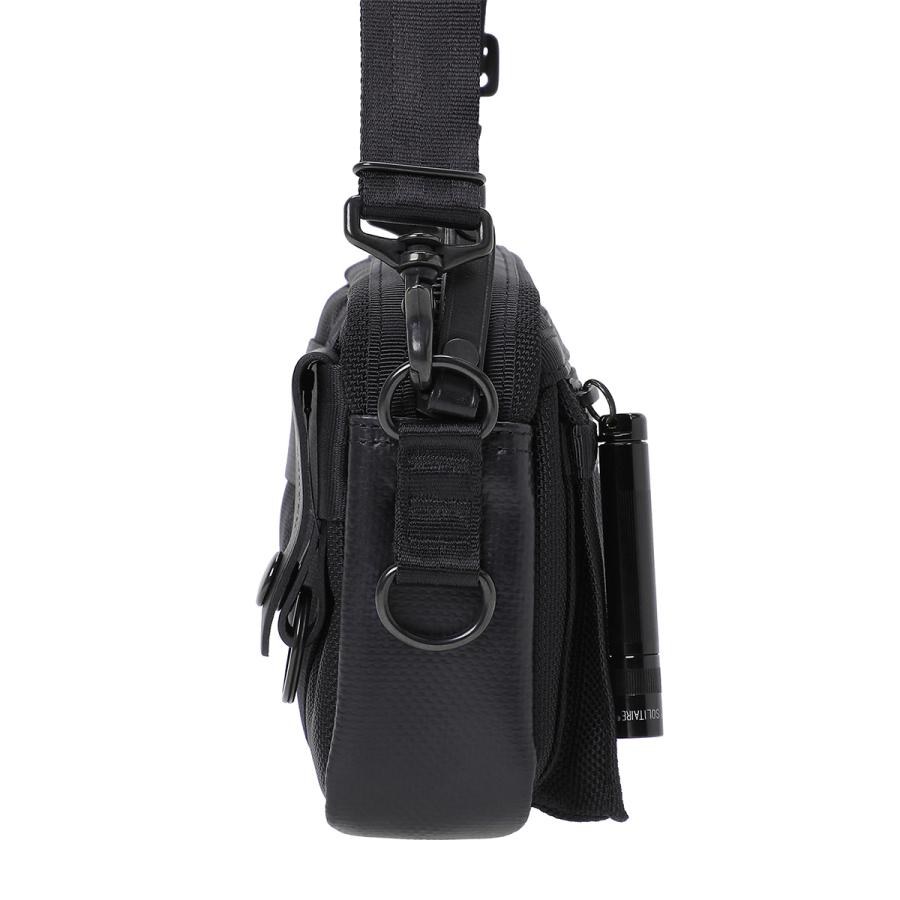 ポーター ヒート ショルダーバッグ 703-06975 PORTER HEAT 吉田カバン バッグ メンズ レディース ナイロン ブランド コンパクト ミニ 小さめ 斜めがけ 日本製 | PORTER | 03
