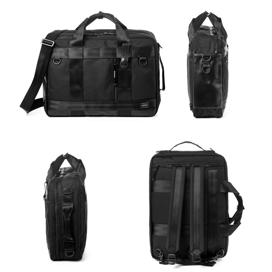 ポーター ヒート 3WAYブリーフケース 703-06980 PORTER HEAT 吉田カバン バッグ ビジネスバッグ リュック ビジネスリュック ナイロン メンズ 大容量 3WAY A4 B4 | PORTER | 02