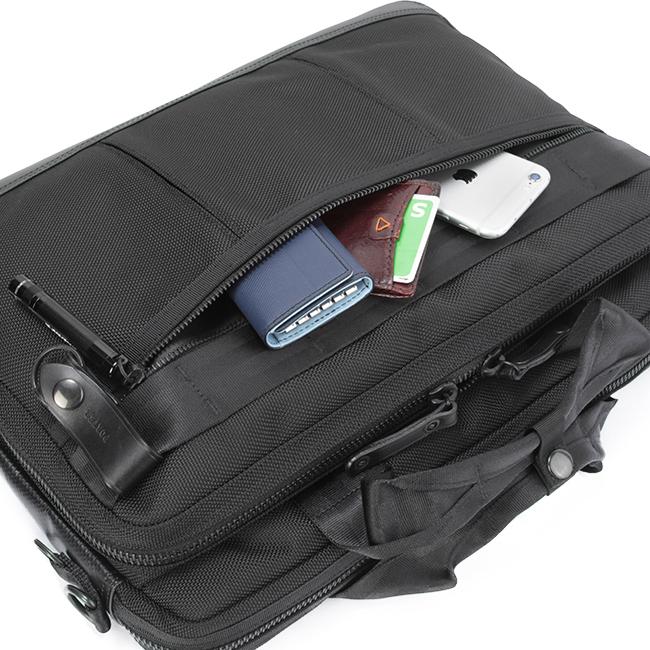 ポーター ヒート 2WAYブリーフケース 703-07883 ビジネスバッグ メンズ 50代 40代 通勤 薄型 スリム マグライト付属 吉田カバン PORTER | HEAT（PORTER） | 12