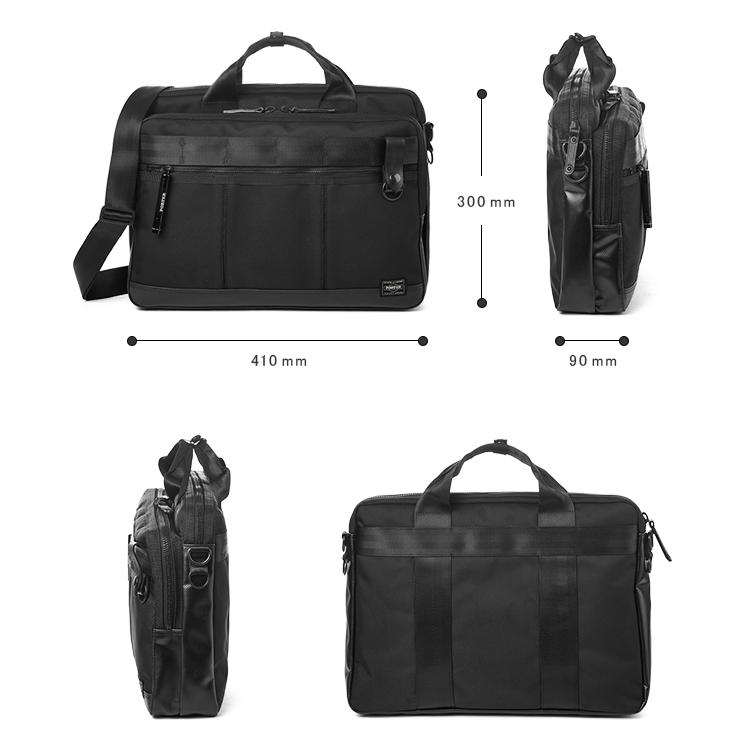 ポーター ヒート 2WAYブリーフケース 703-07883 ビジネスバッグ メンズ 50代 40代 通勤 薄型 スリム マグライト付属 吉田カバン PORTER | HEAT（PORTER） | 05