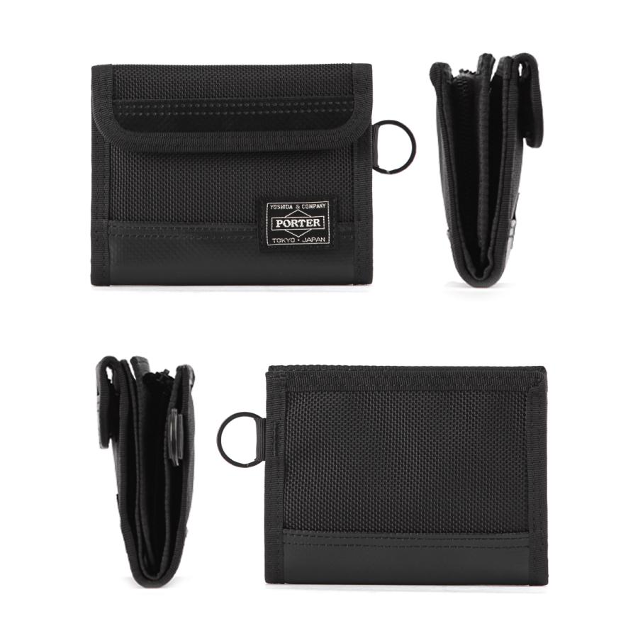 ほぼ未使用　PORTER　HEAT　ヒート　二つ折り財布　コンパクトウォレット PORTER 【超美品 ほぼ未使用】 ポーター ヒート ホック式 二つ折り財布