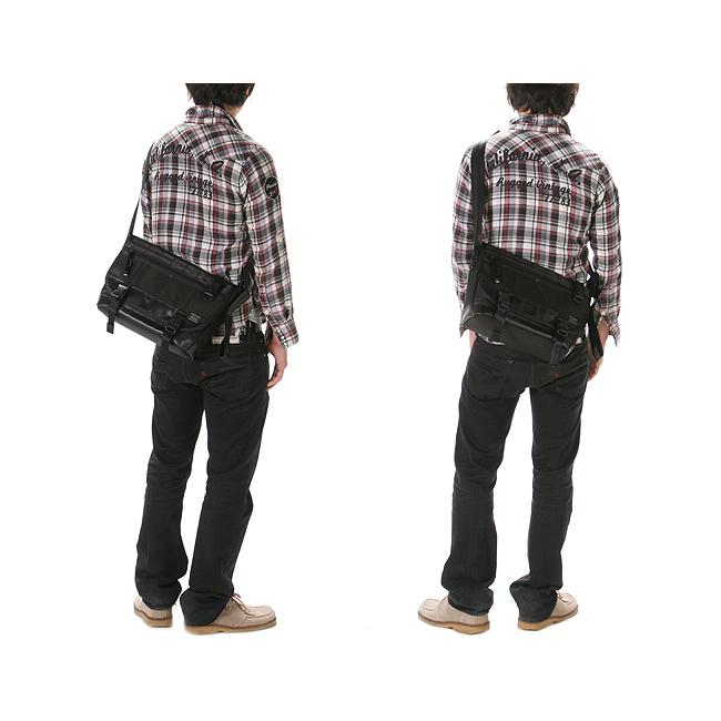 ポーター ヒート メッセンジャーバッグ(S) 703-07968 ショルダーバッグ メンズ ブランド 斜めがけ マグライト付属 吉田カバン PORTER HEAT | HEAT（PORTER） | 02