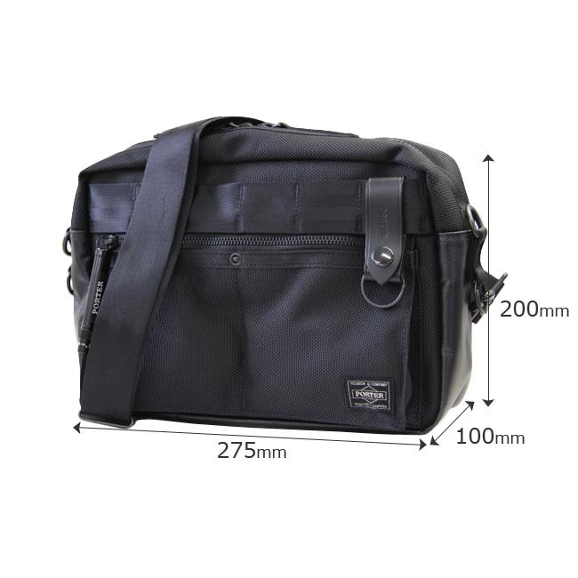 ポーター ヒート ショルダーバッグ 703-07970 メンズ ブランド ミニ コンパクト 小さめ 斜めがけ 軽量 マグライト付属 吉田カバン PORTER | HEAT（PORTER） | 08