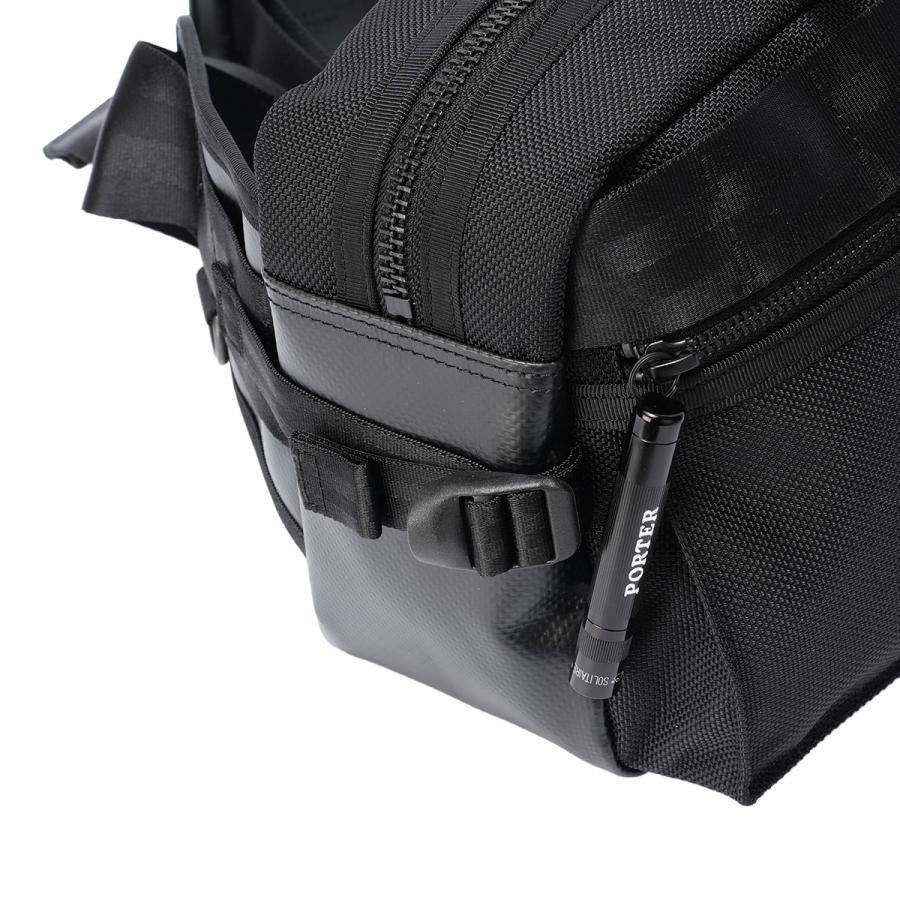 ポーター ヒート ウエストバッグ 703-07971 PORTER HEAT 吉田カバン バッグ ボディバッグ ウエストポーチ メンズ レディース ナイロン 斜めがけ 大きめ 大容量 | PORTER | 09