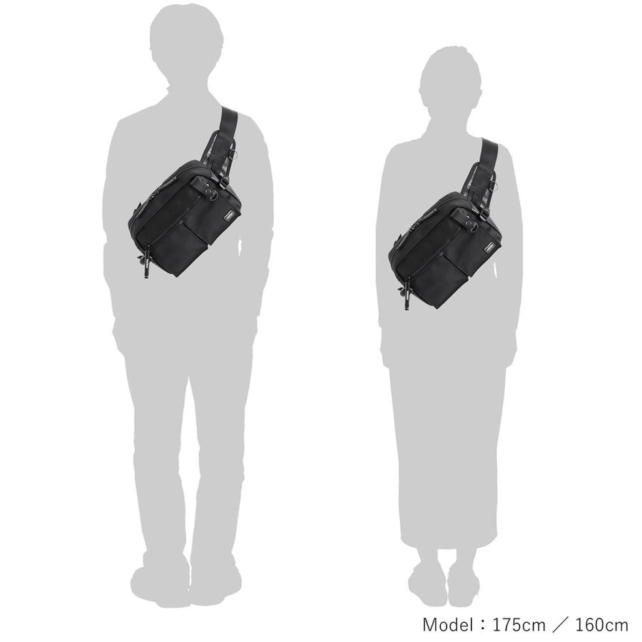 ポーター ヒート ウエストバッグ 703-07971 PORTER HEAT 吉田カバン バッグ ボディバッグ ウエストポーチ メンズ レディース ナイロン 斜めがけ 大きめ 大容量 | PORTER | 13