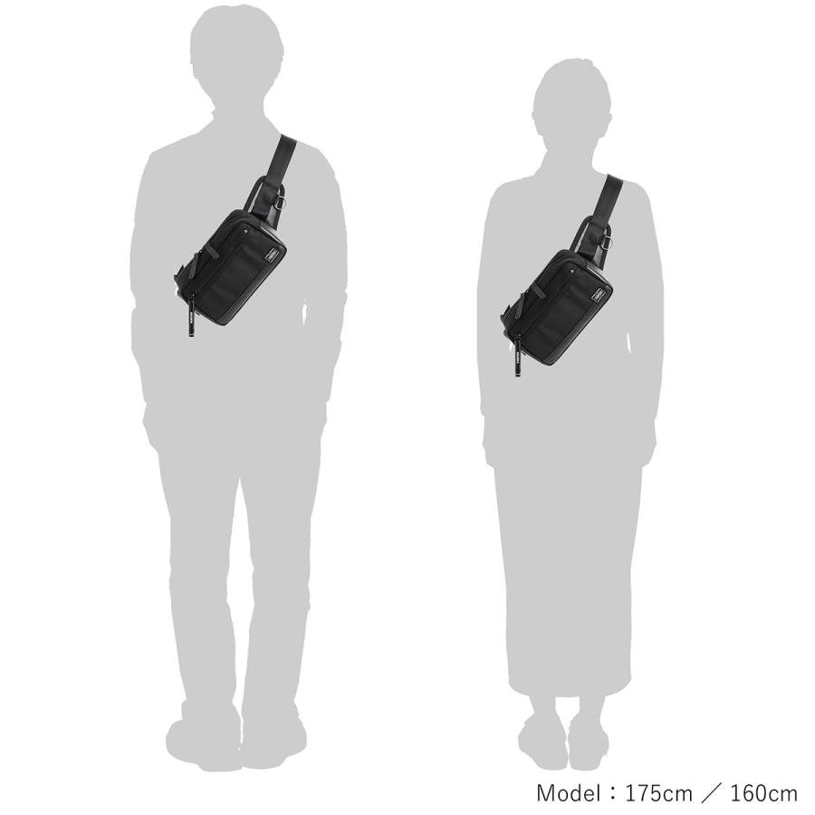 ポーター ヒート ウエストバッグ 703-07972 PORTER HEAT 吉田カバン バッグ ウエストポーチ ボディバッグ メンズ レディース ミニ 小さめ 斜めがけ 軽量 | PORTER | 08