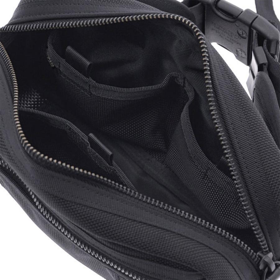 【美品】PORTER TOKYO ボディバッグ ブラック PORTER ポーター ヒート ウエストバッグ 703-07972 HEAT 吉田カバン