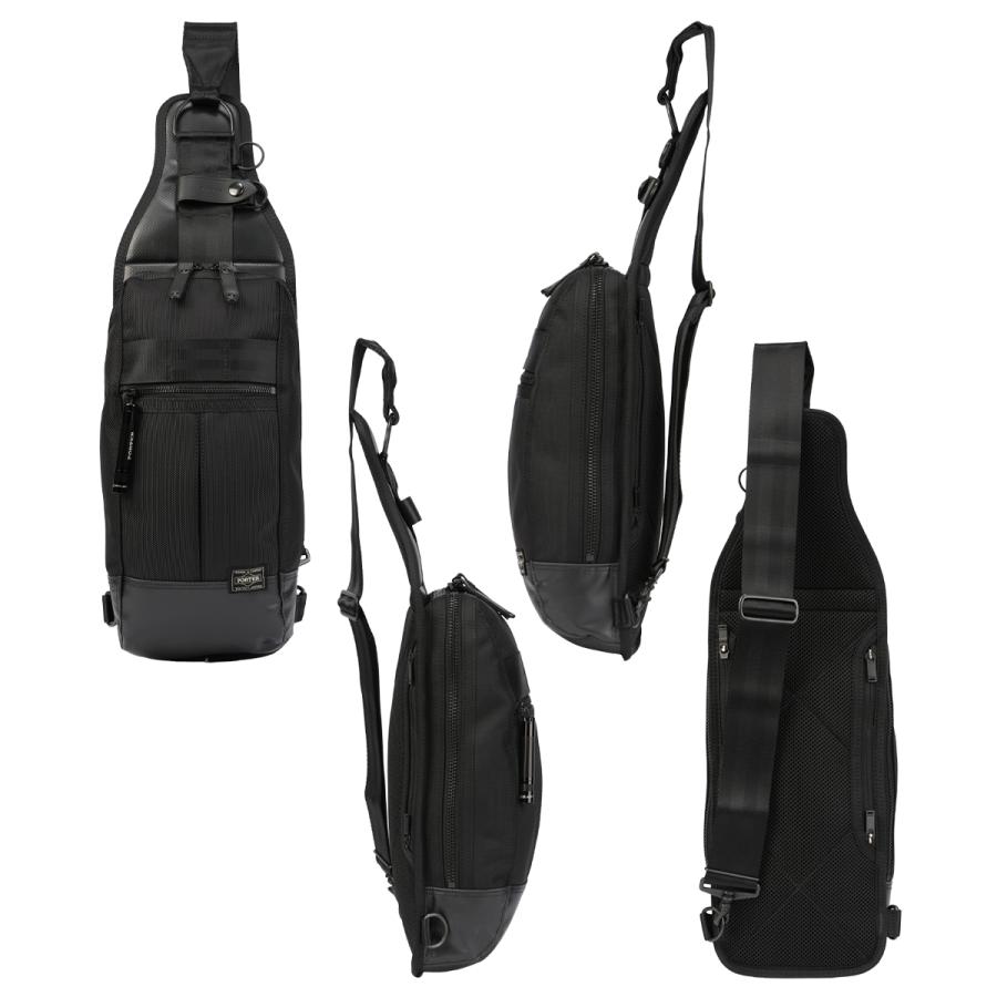 ポーター ヒート スリングショルダーバッグ 703-08000 PORTER HEAT 吉田カバン バッグ ボディバッグ ワンショルダーバッグ メンズ レディース 大きめ 大容量 | PORTER | 02
